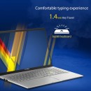 ASUS VivoBook 15 OLED Transparent Silver Laptop with intel Core i3 1115G4 Pocrssor (2 Cores 4 Threads 4.10GHz 6MB Cache Intel UHD Graphics), 8GB DDR4 RAM, 512GB SSD, FHD IPS Display, Fingerprint, Backlit Keyboard, WiFi 6, Microsoft Office and Windows 11