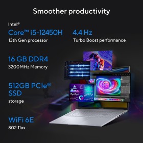 Asus VivoBook 16X i5-12450H RTX2050 4GB 16GB 512GB Cool Silver Asus VivoBook 16X i5-12450H RTX2050 4GB 16GB 512GB Cool Silver