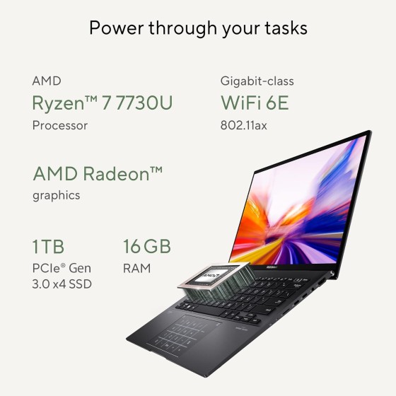 ASUS Zenbook 14 OLED UM3402YA-KM751WS 16GB 1TB Win11 Office