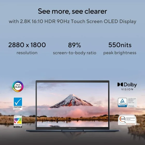Asus Zenbook S13 OLED UM5302TA-LX701WS 16GB 1TB Win11 Office Asus Zenbook S13 OLED UM5302TA-LX701WS 16GB 1TB Win11 Office