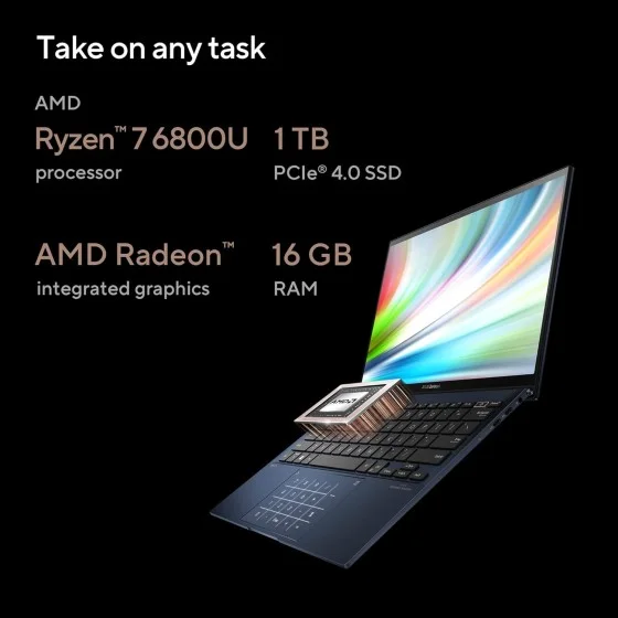 Asus Zenbook S13 OLED UM5302TA-LX701WS 16GB 1TB Win11 Office Asus Zenbook S13 OLED UM5302TA-LX701WS 16GB 1TB Win11 Office