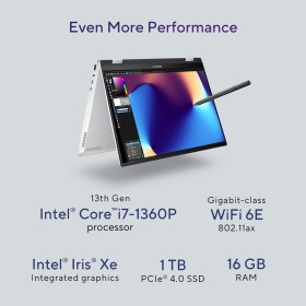 ASUS Zenbook 14 Flip OLED UP3404VA-KN753WS 16GB 1TB Win11 Office