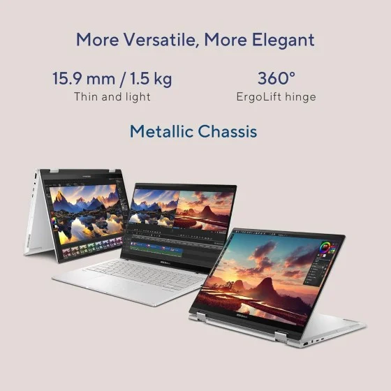 ASUS Zenbook 14 Flip OLED UP3404VA-KN753WS 16GB 1TB Win11 Office ASUS Zenbook 14 Flip OLED UP3404VA-KN753WS 16GB 1TB Win11 Office