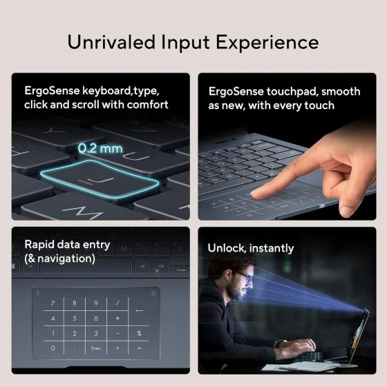 ASUS Zenbook 14 Flip OLED UP3404VA-KN753WS 16GB 1TB Win11 Office ASUS Zenbook 14 Flip OLED UP3404VA-KN753WS 16GB 1TB Win11 Office