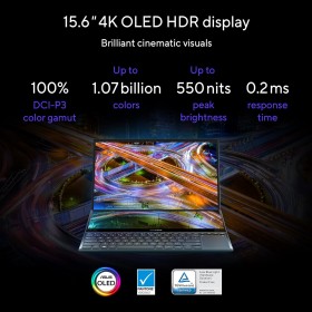 Asus ZenBook Pro Duo 15 OLED UX582ZM-H901WS 32GB 1TB Win11 Office