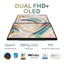 ASUS Zenbook Duo OLED UX8406MA-QL961WS Creator Laptop ASUS Zenbook Duo OLED UX8406MA-QL961WS Creator Laptop