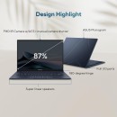 ASUS Zenbook 14 OLED, AI Powered Laptop, Intel Core Ultra 9 285H (32GB/1TB/Intel Arc Graphics/35.56 cms (14) 3K Touch/Windows 11 Home/Office Home 2024 + M365 Basic (1 Year Validity)*) UX3405CA-PZ164WS
