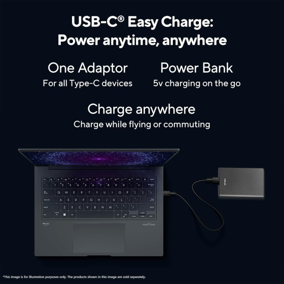 ASUS Zenbook 14 OLED, AI Powered Laptop, Intel Core Ultra 9 285H (32GB/1TB/Intel Arc Graphics/35.56 cms (14) 3K Touch/Windows 11 Home/Office Home 2024 + M365 Basic (1 Year Validity)*) UX3405CA-PZ164WS ASUS Zenbook 14 OLED, AI Powered Laptop, Intel Core Ultra 9 285H (32GB/1TB/Intel Arc Graphics/35.56 cms (14) 3K Touch/Windows 11 Home/Office Home 2024 + M365 Basic (1 Year Validity)*) UX3405CA-PZ164WS