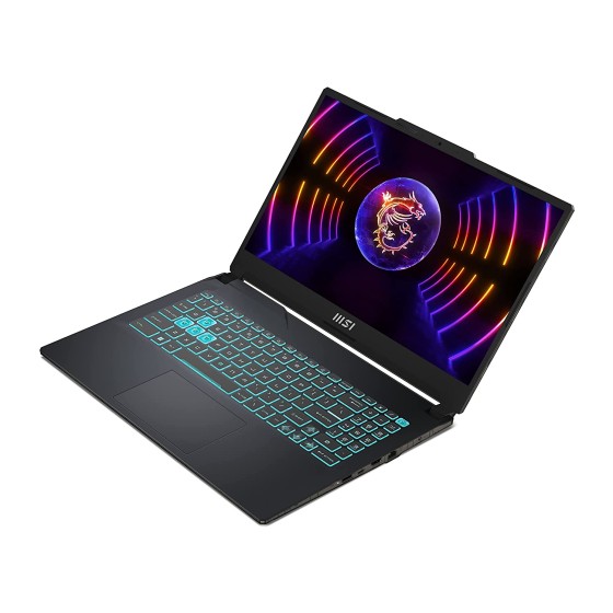 Msi Cyborg 15 A12VE-051IN Gaming Laptop with Intel 12th Gen i5-12450H, 40CM FHD 144Hz,Nvidia GeForce RTX4050 6GB GDDR6 Graphics Card and 16GB DDR4 Ram,512GB M.2 Storage,Windows 11 Home