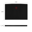 Msi GF63 Thin 11SC-853IN Gaming Laptop with Intel 11th Gen. i5-11400H, 40CM FHD 144Hz,Nvidia GTX1650 4GB GDDR6 Graphics Card and 8GB DDR4 Ram,512GB M.2 NVMe Storage