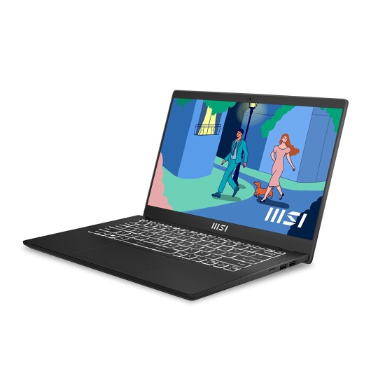 Msi Modern 14 C12M-406IN with Intel 12th Gen. I5-1235U, 35CM FHD 60Hz,Intel Iris Xe Graphics and 16GB DDR4 Ram,512GB M.2 Storage,Windows 11 Home