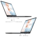 Msi Modern 15 A5M-280IN Laptop with AMD Ryzen 7 5700U,15.6 Inches Fhd IPS-Level 60Hz and 8GB DDR4 Ram,512GB M.2 Storage,Windows 11 Home