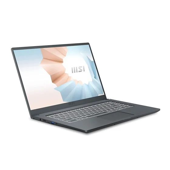 MSI Morden 15 AM5-280IN Laptop with AMD Ryzen 7 5700U, 15.6 Inches Fhd IPS-Level 60Hz Panel(8Gb/512Gb Nvme Ssd/Windows 11 Home/Carbon Grey/1.6Kg) MSI Morden 15 AM5-280IN Laptop with AMD Ryzen 7 5700U, 15.6 Inches Fhd IPS-Level 60Hz Panel(8Gb/512Gb Nvme Ssd/Windows 11 Home/Carbon Grey/1.6Kg)