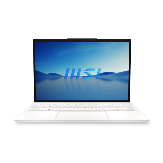 Msi Prestige 13Evo A12M White Laptop with Intel 12th Gen I5-1240P, 13.3 Inch FHD 4.40Hz,Intel Iris Xe Graphics and 8GB DDR5 Ram,512gB M.2 Storage,Windows 11 Home