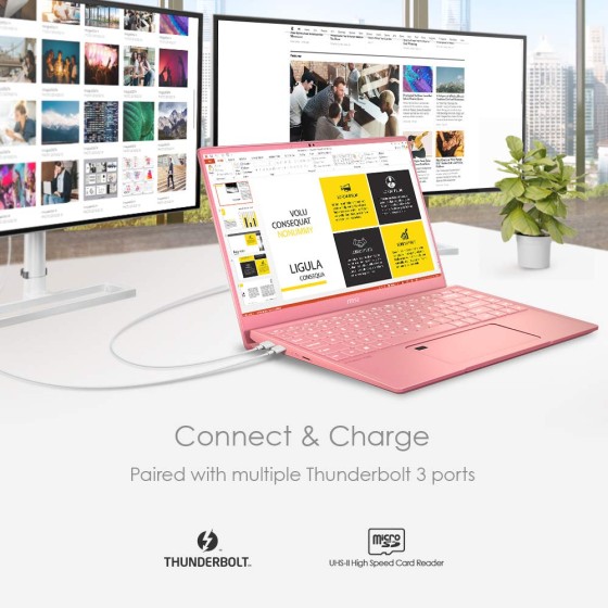 MSI Prestige 14 A10RAS 14 inch Core i5-10210U Pink Laptop