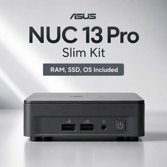 ASUS NUC13ANKH Core i7-13620H Slim 32GB 1TB Windows 11 mini PC