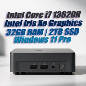 NUC13ANKH i7-13620H Slim 32GB 2TB Win11