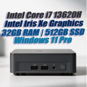 NUC13ANKH i7-13620H Slim 32GB 512GB Win11