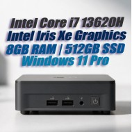 NUC13ANKH i7-13620H Slim 8GB 512GB Win11