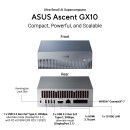 ASUS Ascent GX10 NVIDIA GB10 Blackwell AI Supercomputer 1TB