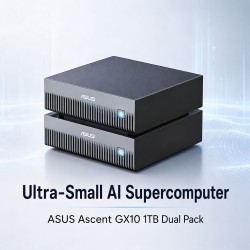 ASUS Ascent GX10 NVIDIA GB10 Dual Pack AI Supercomputer 1TB