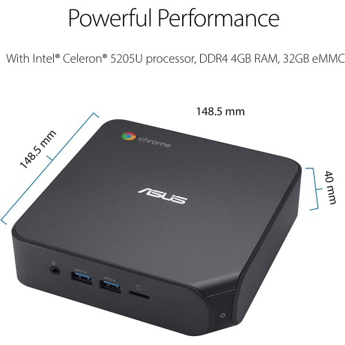 ASUS Chromebox 4 with Intel Celeron 5205U Procesor ASUS Chromebox 4 with Intel Celeron 5205U Procesor