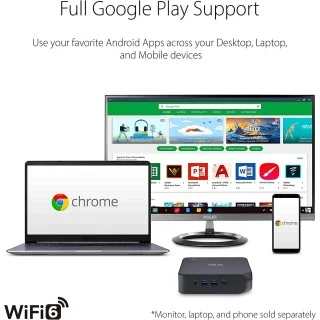 ASUS Chromebox 4 with Core i7 10510U 16GB RAM 128GB NVMe SSD