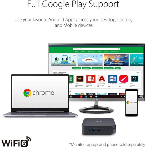ASUS Chromebox 4 with Intel Celeron 5205U Procesor ASUS Chromebox 4 with Intel Celeron 5205U Procesor