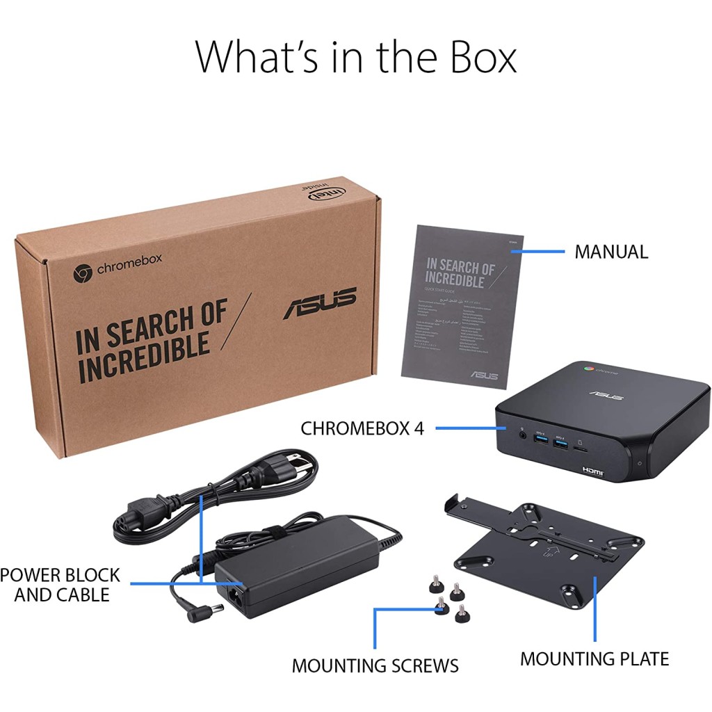 ASUS Chromebox 4 with Core i7 10510U 16GB RAM 128GB NVMe SSD ASUS Chromebox 4 with Core i7 10510U 16GB RAM 128GB NVMe SSD