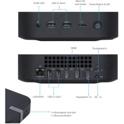 ASUS Chromebox 5 Intel Celeron 7305 8GB 128GB