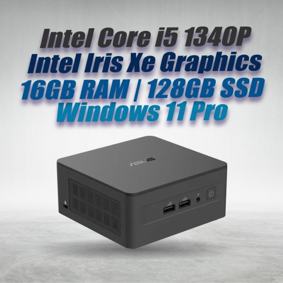 ASUS Mini PC NUC13ANHi5 Core i5-1340P 16GB 128GB Win11