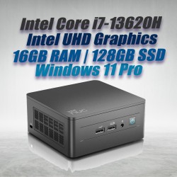 ASUS Mini PC NUC13ANHHI7 Core i7-13620H 16GB 128GB Win11 ASUS Mini PC NUC13ANHHI7 Core i7-13620H 16GB 128GB Win11