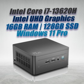 ASUS Mini PC NUC13ANHH7 Core i7-13620H 16GB 128GB Win11 ASUS Mini PC NUC13ANHH7 Core i7-13620H 16GB 128GB Win11