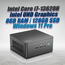 ASUS Mini PC NUC13ANHHI7 Core i7-13620H 8GB 128GB Win11 ASUS Mini PC NUC13ANHHI7 Core i7-13620H 8GB 128GB Win11