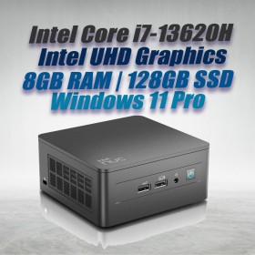 ASUS Mini PC NUC13ANHH7 Core i7-13620H 8GB 128GB Win11 ASUS Mini PC NUC13ANHH7 Core i7-13620H 8GB 128GB Win11