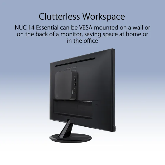 ASUS NUC 14 Essential NUC14MNK-B Barebone Mini PC N150 ASUS NUC 14 Essential NUC14MNK-B Barebone Mini PC N150