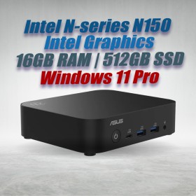 ASUS NUC 14 Essential NUC14MNK-B N150 16GB 512GB Win11 Mini PC