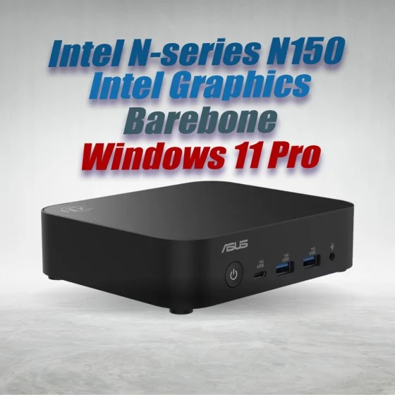 ASUS NUC 14 Essential NUC14MNK-B Barebone Mini PC N150 ASUS NUC 14 Essential NUC14MNK-B Barebone Mini PC N150