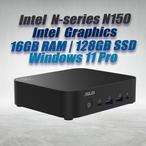 ASUS NUC 14 Essential NUC14MNK-B N150 16GB 128GB Win11 ASUS NUC 14 Essential NUC14MNK-B N150 16GB 128GB Win11