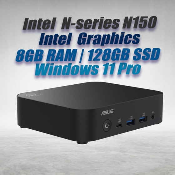 ASUS NUC 14 Essential NUC14MNK-B N150 8GB 128GB Win11 ASUS NUC 14 Essential NUC14MNK-B N150 8GB 128GB Win11