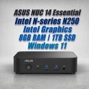 ASUS NUC 14 Essential N250 8GB 1TB Win11 Mini PC - NationalPC ASUS NUC 14 Essential N250 8GB 1TB Win11 Mini PC