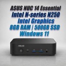 ASUS NUC 14 Essential N250 8GB 500GB Win11 Mini PC - NationalPC ASUS NUC 14 Essential N250 8GB 500GB Win11 Mini PC