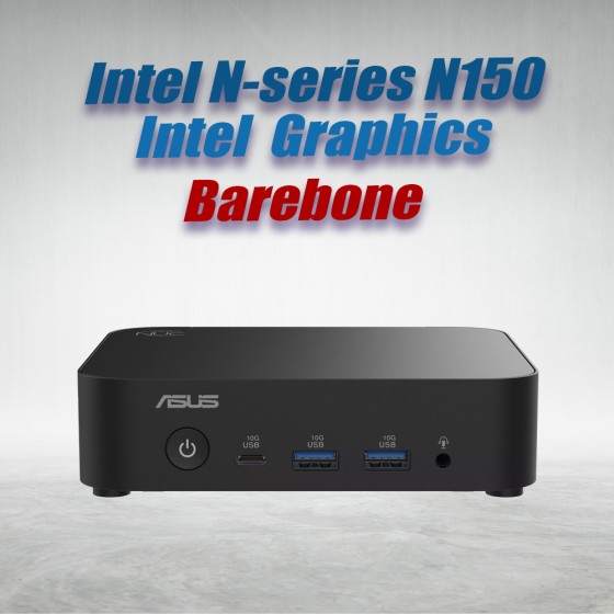 ASUS NUC 14 Essential NUC14MNK-B Barebone Mini PC N150