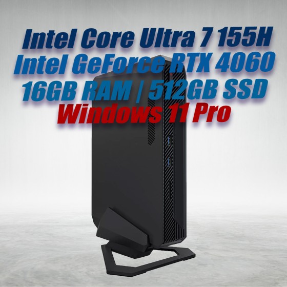 ASUS NUC 14 Performance NUC14SRKU7 Core Ultra 7 155H 16GB 512GB Win 11 ASUS NUC 14 Performance NUC14SRKU7 Core Ultra 7 155H 16GB 512GB Win 11