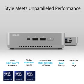 ASUS NUC 14 Pro Plus NUC14RVSU9 Core Ultra 9 185H 16GB 256GB Win11