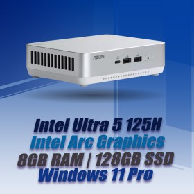 ASUS NUC 14 Pro Plus NUC14RVSU5 Core Ultra 5 125H 8GB 128GB Win11 ASUS NUC 14 Pro Plus NUC14RVSU5 Core Ultra 5 125H 8GB 128GB Win11