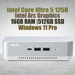 ASUS NUC 14 Pro Plus NUC14RVSU5 Core Ultra 5 125H 16GB 512GB Win11