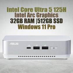 ASUS NUC 14 Pro Plus NUC14RVSU5 Core Ultra 5 125H 32GB 512GB Win11