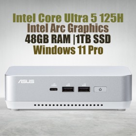 ASUS NUC 14 Pro Plus NUC14RVSU5 Core Ultra 5 125H 48GB 1TB Win11 ASUS NUC 14 Pro Plus NUC14RVSU5 Core Ultra 5 125H 48GB 1TB Win11