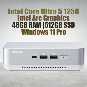 ASUS NUC 14 Pro Plus NUC14RVSU5 Core Ultra 5 125H 48GB 512GB Win11 ASUS NUC 14 Pro Plus NUC14RVSU5 Core Ultra 5 125H 48GB 512GB Win11
